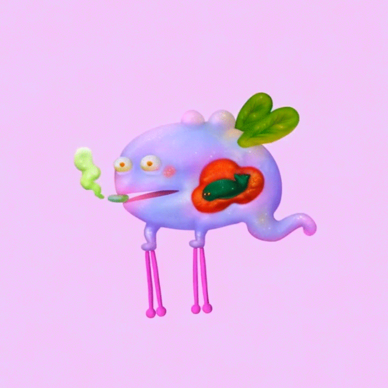 Meet Riniifish, the Artist Crafting a Living Ecosystem 2 A bug drawing ny Riniifish